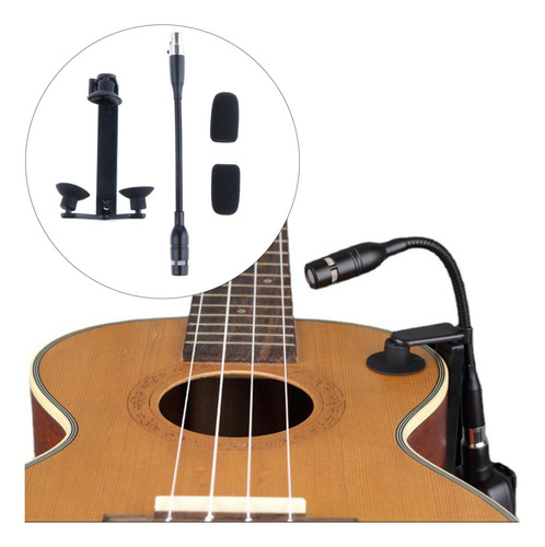 Micrófono De Guitarra Unidireccional Con 3 Pin Para