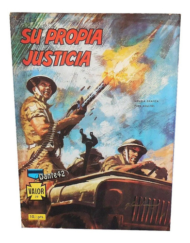 Dante42 Comics Antiguo Novela Grafica Guerra 1965