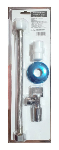 Kit Flexible Con Llave Angular 1/2 * 15/16  30cm Taumm-eco