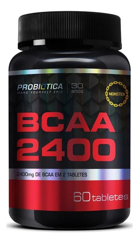 Bcaa 2400 Probiotica + Vitamina B 60 Tabletas  