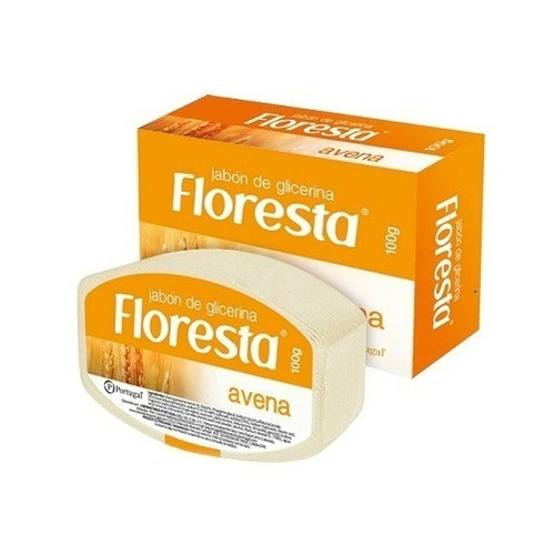 Jabón Glicerina Floresta Avena 100 G.