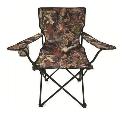 Sillon Director Plegable Camo Con Posa Vaso Camping Pesca!!!