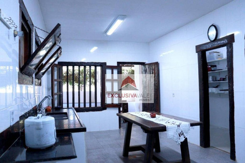 Chácara Com 4 Dormitórios À Venda, 11460 M², Com 920 M² De Área Construída, Por R$ 2.500.000 - São José Dos Campos/sp- A 15 Minutos Do Jardim Aquarius - Ch0008