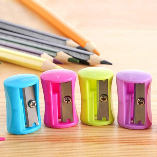 Sacapuntas Escolar 72 Pzas Varios Colores