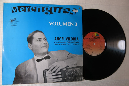 Vinyl Vinilo Lp Acetato Angel Viloria Merengues Vol 3 
