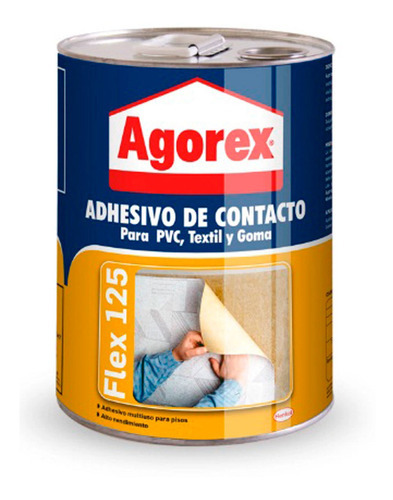 Pegamento Adhesivo De Contacto Agorex Flex 125 Galon