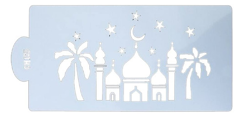 Ruluti 1 Molde Ramadan Para Tarta Eid Mubarak Hornear Diseño