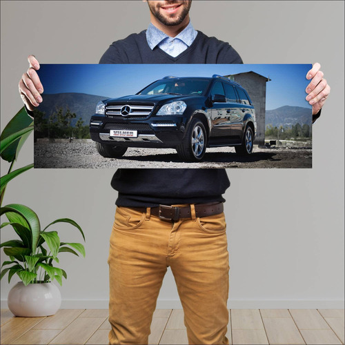 Cuadro 30x80cm Auto 2012 Mercedes Benz Gl Class 28