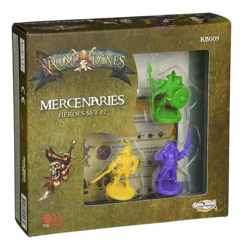 Rum And Bones Mercenaries Heroes Set 2