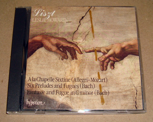 Leslie Howard Liszt A La Chapelle Sixtine Liszt Bach Cd Uk