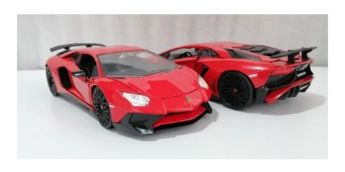 Lamborghini Aventador Sv/ 21cms / Escala 1:24/ Metalico Jada