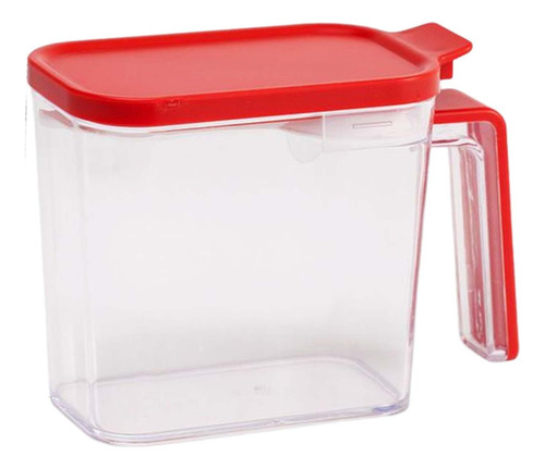 Tarros De Condimentos Con Cuchara Medidora De 5 Ml, Rojo