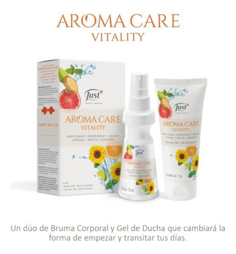 Dúo Aroma Care Swiss Just