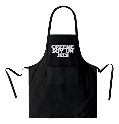 Mandil Creeme Soy Un Jedi (d0835 Boleto.store)