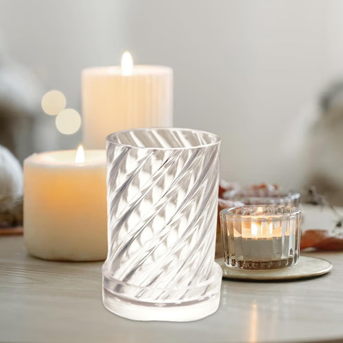 Modelo De Vela De Pilar Decoración De Mesa De Cena 7cmx10cm