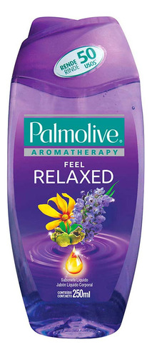 Jabón líquido Palmolive Aromatherapy Feel Relaxed fragancia lavanda en botella 250 ml