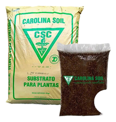 Sustrato Carolina Soil Importado - Plantas Autocultivo- 10 L