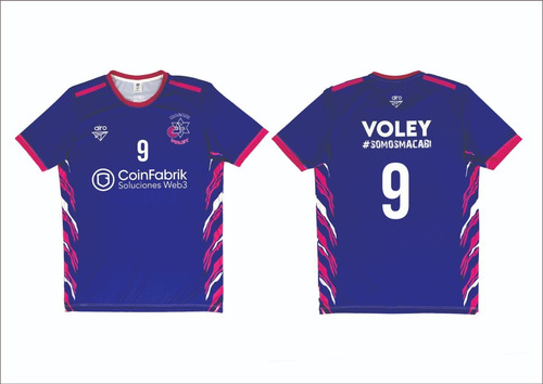 Imagen 5 de 10 de Camisetas Personalizadas Voley Futbol Hockey Handball