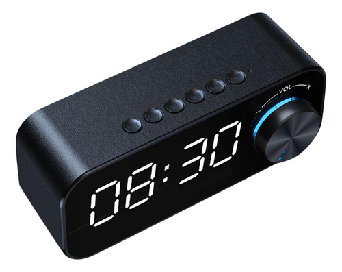 Led Reloj Alarma Bluetooth 5.0 Estéreo Temporizador Usb