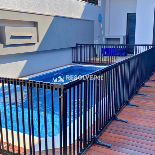 Cercado De Proteção Para Piscinas Jardins Escadas 3,63 Mts