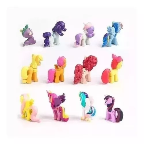 My Little Pony kit com 12 unid.