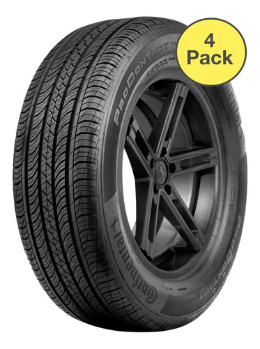 Paq 4 Llantas Continental Procontact Tx 225/45r17 91w Sl Bsw