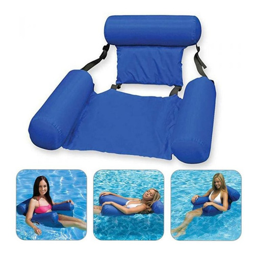 Sillon Puff Inflable Piscina Pileta Niños Jardin Verano New