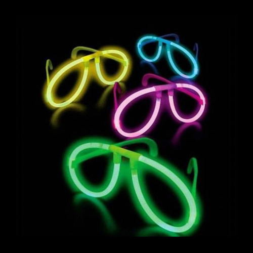 12 Lentes Neon Cyalume Fiesta Glow Boda Batucada Xv Color