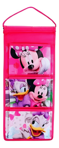 Organizador Multiuso Porta Objetos 3 Divisórias Minnie Mouse