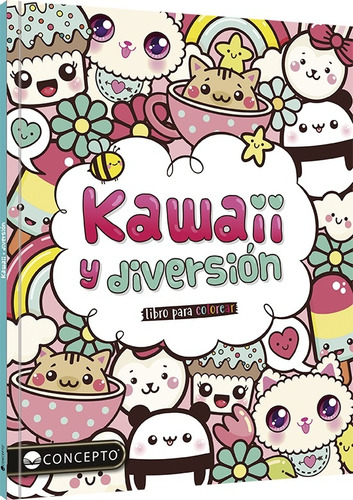 Colores Y Emociones: Kawaii Y Diversión - Latinbooks