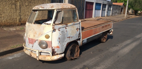 Vw Kombi Corujinha Pick-up Corujinha S/ Motor E Docks
