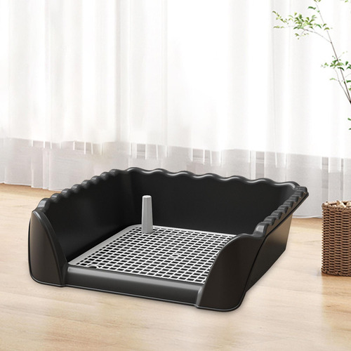 Baño Para Perros Con De Entrenamiento Innovador Negro