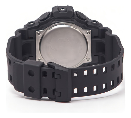 Relógio masculino Casio G-shock GA-700-1b Mesh Black Bezel Black Background
