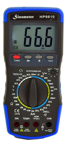 Tekpower Hp9810 automotive Multimetro Digital