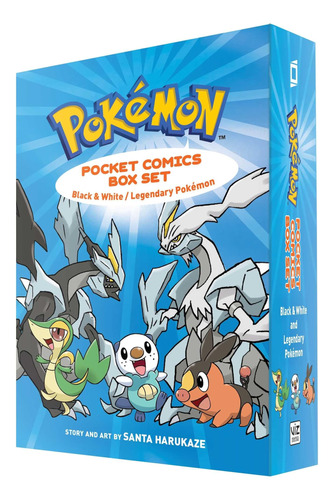 Libro: Pokémon Pocket Comics Box Set: Black & White / Legend