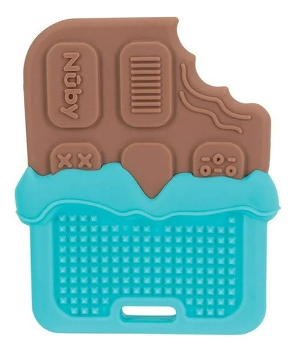 2 Pzas Mordedera Nuby Barra De Chocolate