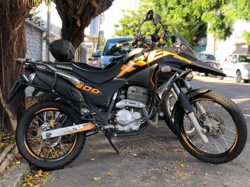 Protetor De Motor Carenagem Xre 300 Afastador De Alforges