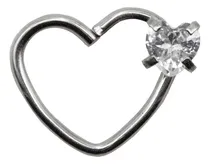 Comprar Piercing Daith Corazon C\u002F Cofj01 1.0x8 Acero Quirurgico 1un