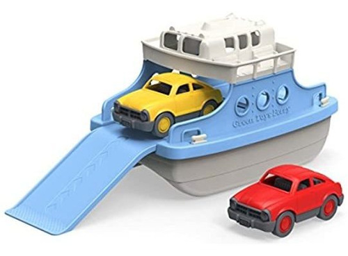 Juguete Para Bañera Con Mini Carros, Azul/blanc