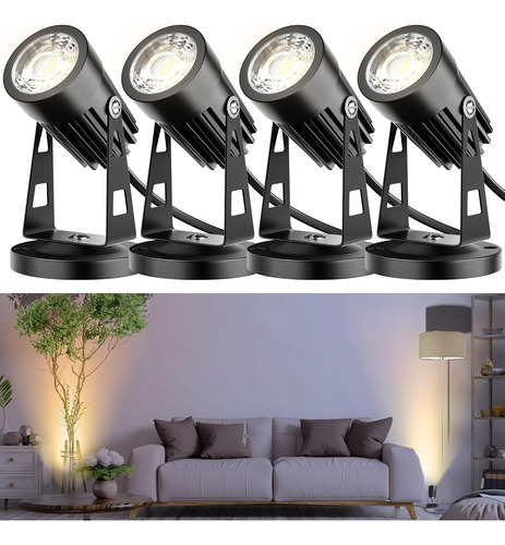 Luces De Foco Interiores, Iluminación Led Ascendente, Foco P