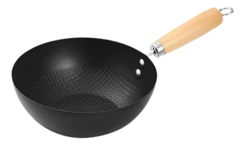 Sartén Wok De Fondo Plano, Olla De 20cm, Antiadherente Sin