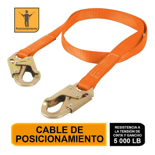 Cable De Posicionamiento De Poliéster, Ansi   17043 Color Naranja