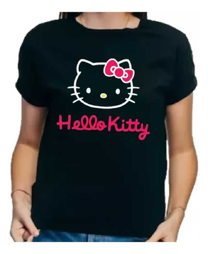 Remera Hello Kitty -  - Logos_06 Unisex