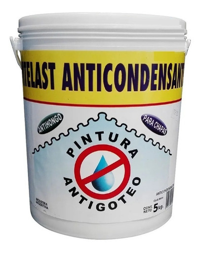 Pintura Anticondensante Antigoteo P/chapas O Fibrocemento 5k