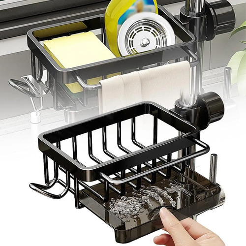 Organizador Grifo Fregadero De Cocina, Soporte Para Esponja