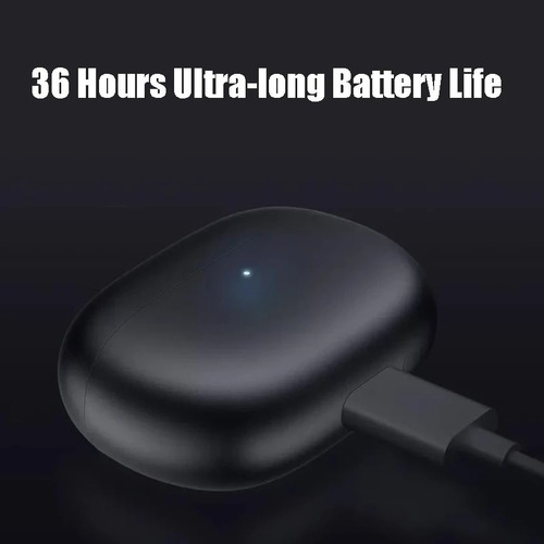 Imagen 8 de 8 de Audífonos in-ear gamer inalámbricos Xiaomi Redmi Buds 3 Lite M2110E1 negro