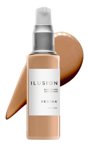 Imagen 1 de 9 de Ilusion Base De Maquillaje Matificante Oil Free Regina