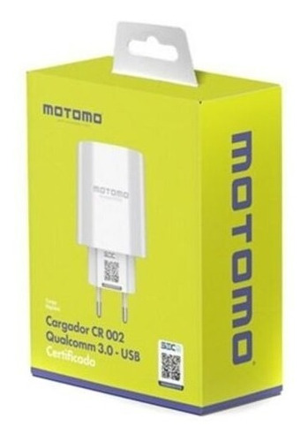 Motomo Cargador Cr 002 Qualcomm 3.0