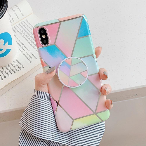 Imagen 5 de 9 de Funda Geometria +pop Galaxy Mujer Hombre Dama Protector Case