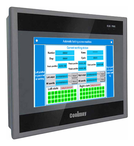 Pantalla Hmi Marca Coolmay 7  10 